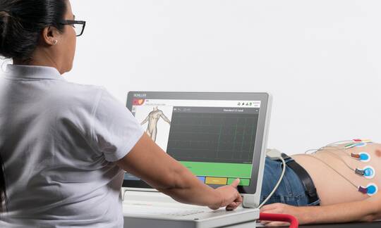 Resting ECG - High-performance 16-channel  | © SCHILLER