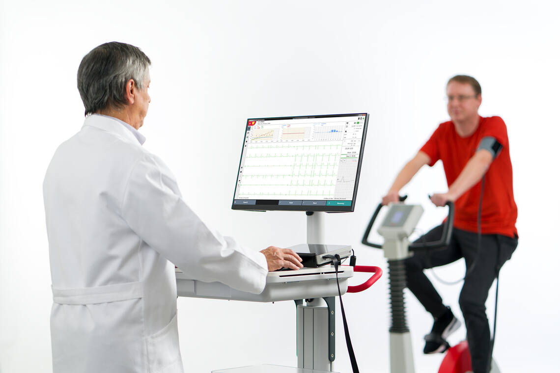 Exercise ECG in an integrated system | © SCHILLER