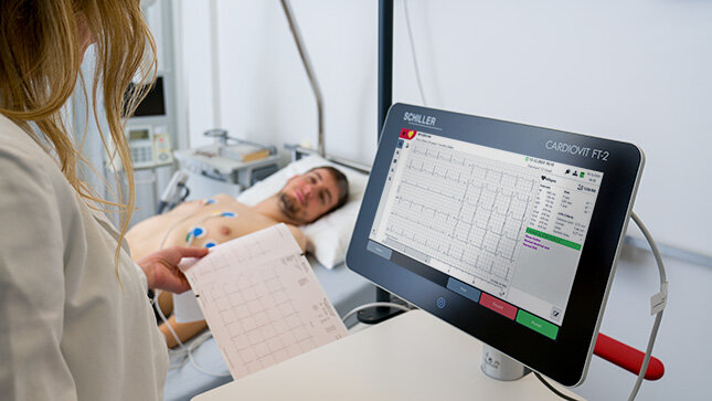 SCHILLER Resting ECG - CARDIOVIT FT-2 | © SCHILLER