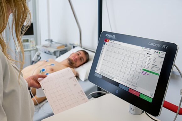 SCHILLER Resting ECG - CARDIOVIT FT-2 | © SCHILLER